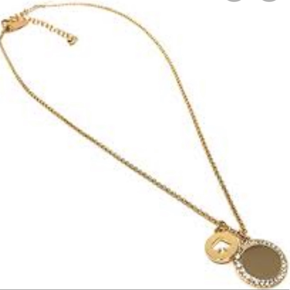 New Kate Spade spot the spade pave charm pendant - Picture 9 of 12
